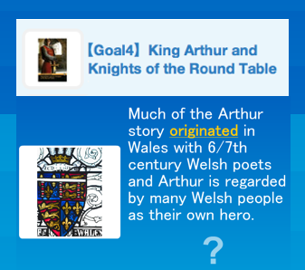 【Goal4】King Arthur and Knights of the Round Table